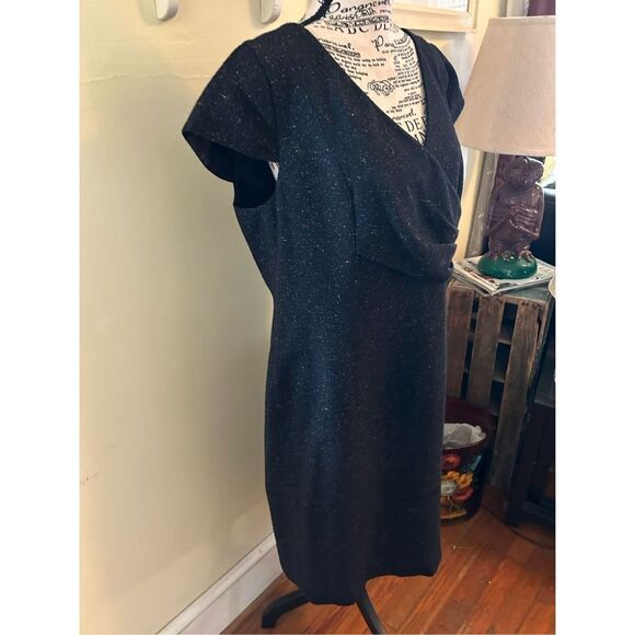 Talbots Petite Tweed Wool Silk Blend Sheath Dress - Picture 7 of 8